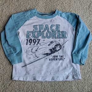 CCO Sale Carter's Space Explorer Raglan LS tee